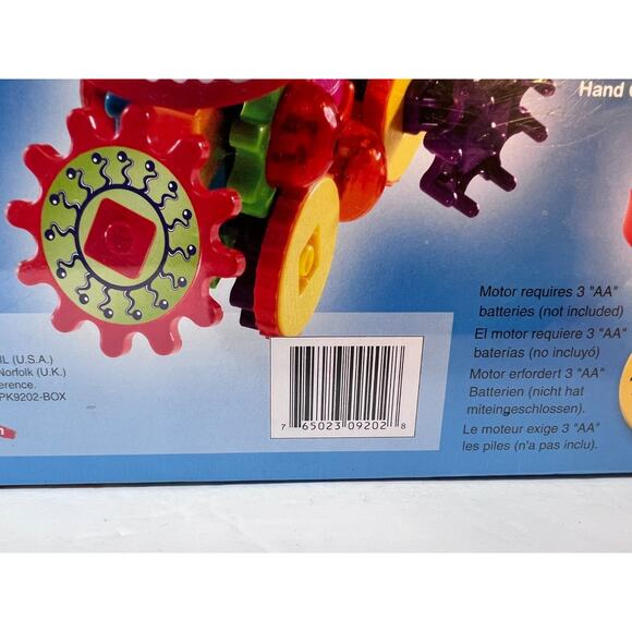 Gears! Gears! Gears! Wacky Wigglers Motorized Building Set New! Sealed NIB - Picture 6 of 8